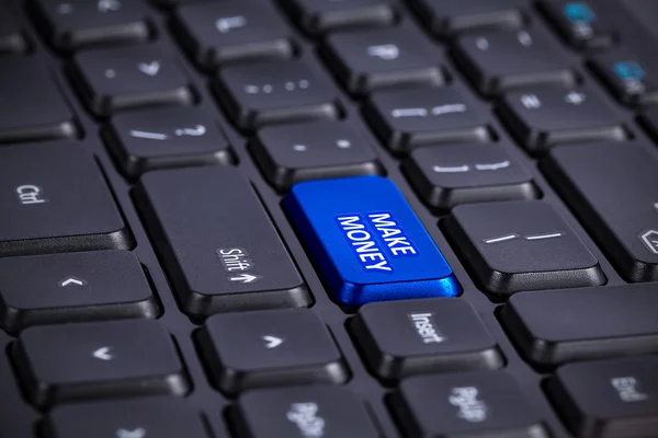 Blue Enter Key — Stock Photo, Image