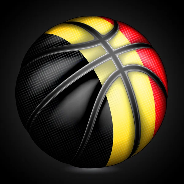 Бельгийский баскетбол — стоковый вектор