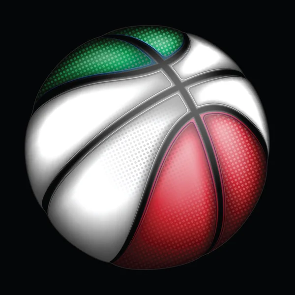 Italienischer Basketball — Stockvektor