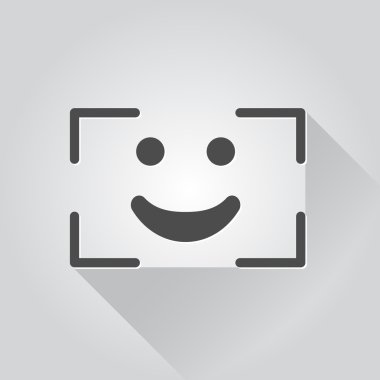 gülümseyen selfie sembolü