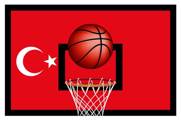 Turkish basket ball — Stock Vector
