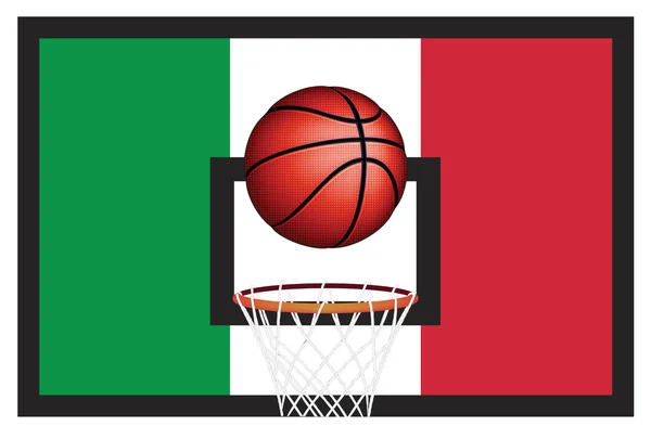 Italian basket ball — Stock Vector