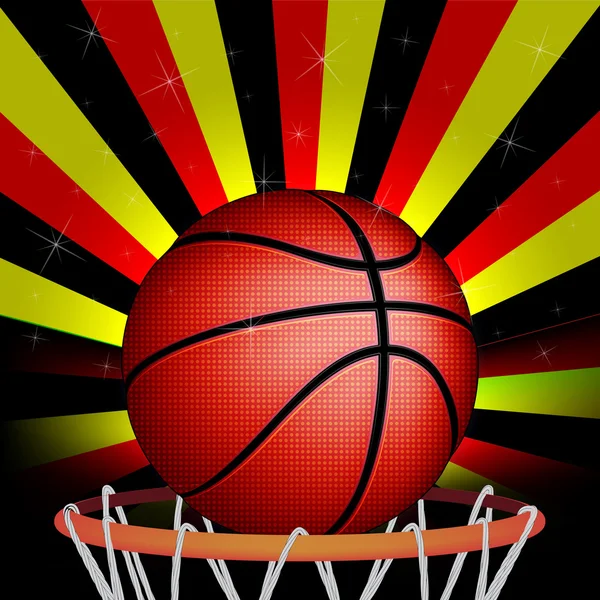 Deutscher basketball — Stockvektor