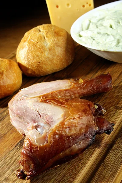 Smoked chicken — Stock Photo, Image