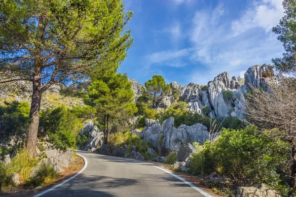 Belle vue sur Sa Calobra sur l'île de Majorque, Espagne — Photo