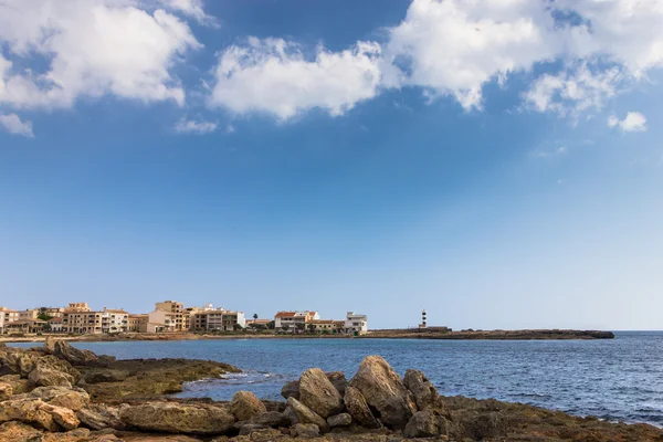 Bela vista da costa de Maiorca, Ilhas Baleares, Espanha — Fotografia de Stock
