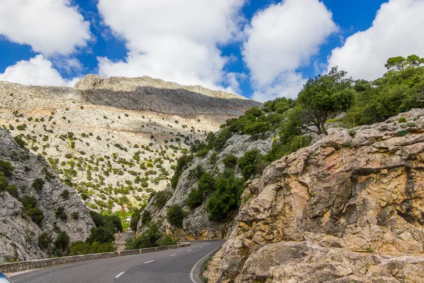 Güzel manzarasına Sierra de Tramuntana, Mallorca, İspanya