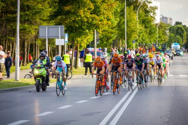 Rzeszow, Polonya - 15 Temmuz: Bisiklet Yarışı Tour de Pologne, evre 4