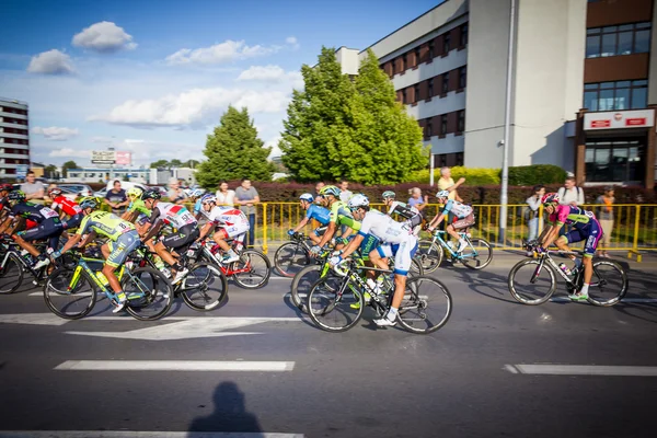 Rzeszow, Polen - 15 juli: Fietsen race etappe Ronde van Polen, fase 4 — Stockfoto