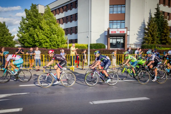 RZESZOW, POLONIA - 15 LUGLIO: Corsa ciclistica Tour de Pologne, tappa 4 — Foto Stock