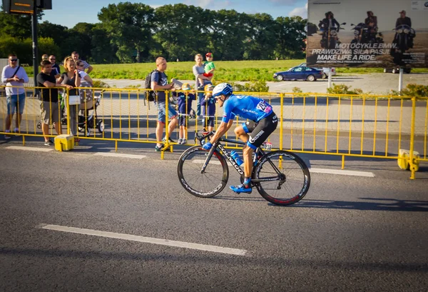 Жешув, Польща - 15 липня: Велосипедні гонки Tour de Pologne, етап 4 — стокове фото