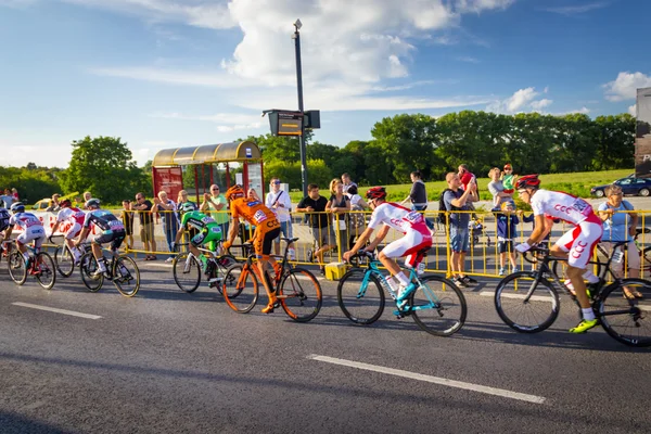 RZESZOW, POLONIA - 15 LUGLIO: Corsa ciclistica Tour de Pologne, tappa 4 — Foto Stock