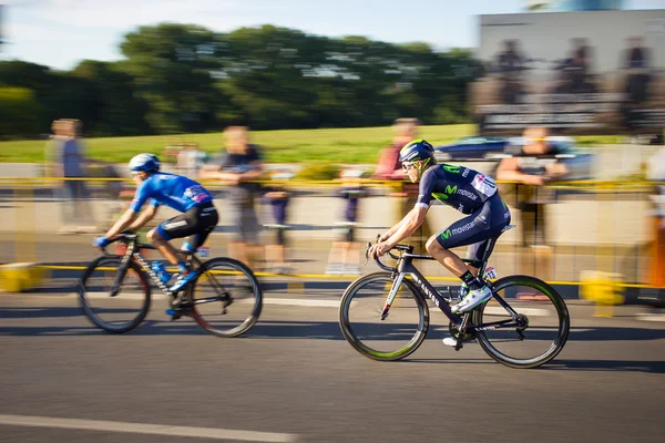 Rzeszów, Polska - 15 lipca: Jazda na rowerze wyścigu Tour de Pologne, etap 4 — Zdjęcie stockowe