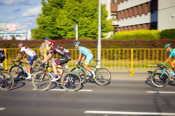 Rzeszów, Polska - 15 lipca: Jazda na rowerze wyścigu Tour de Pologne, etap 4 — Zdjęcie stockowe