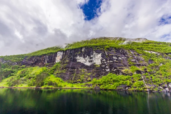 Geirangerfjord, 노르웨이의 아름 다운 보기 — 스톡 사진