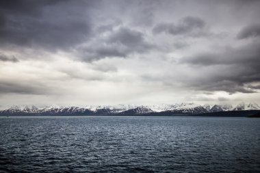 Güzel manzara, Kuzey Norveç Kutup dairesi