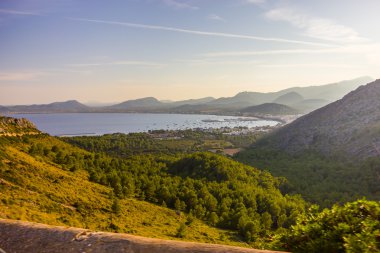 Güzel manzarasına Cap de Formentor, Mallorca, İspanya