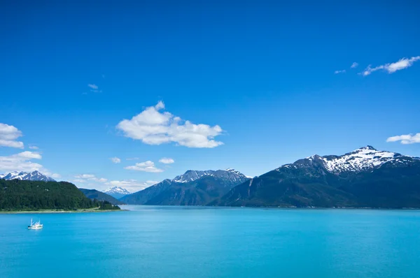 Hermosa vista de la ciudad de Haines cerca de Glacier Bay, Alaska, EE.UU. — Foto de Stock