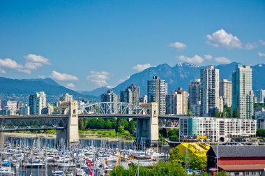 güzel manzara vancouver, british columbia, Kanada
