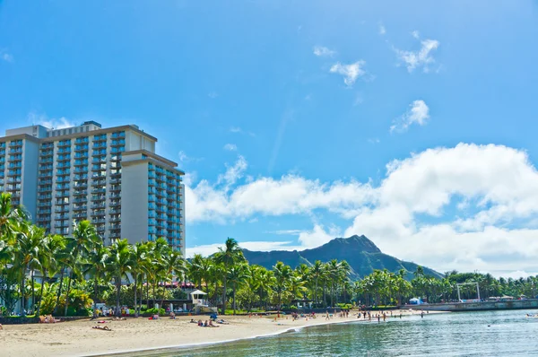 Bela vista de Honolulu, Havaí, Estados Unidos da América — Fotografia de Stock