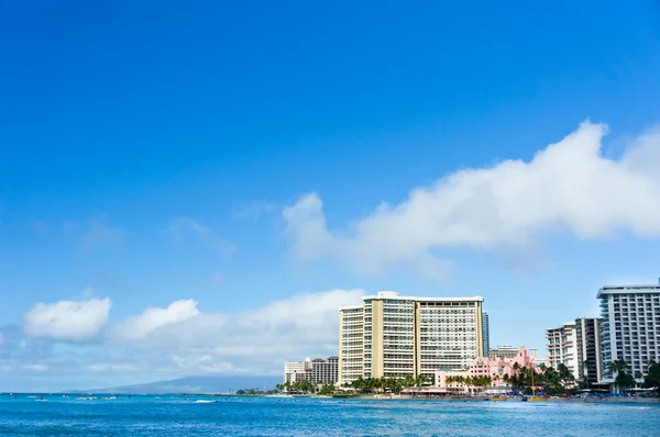 Hermosa vista de Honolulu, Hawaii, Estados Unidos — Foto de Stock