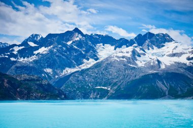 Glacier bay Dağları Alaska, Amerika Birleşik Devletleri