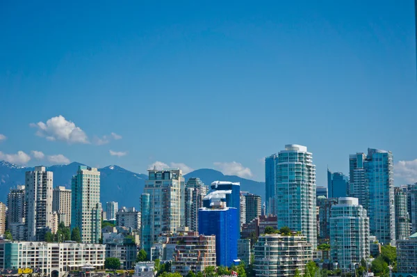 Hermosa vista de Vancouver, Columbia Británica, Canadá — Foto de Stock