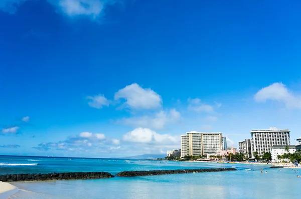 Belle vue sur Honolulu, Hawaï, États-Unis — Photo