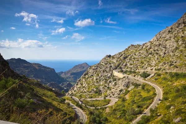 Beautiful view of Sa Calobra on Mallorca Island, Spain — Stock Photo, Image