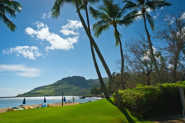 Prachtig uitzicht van Nawiliwili, eiland Kauai, Hawaï, Verenigde Staten — Stockfoto