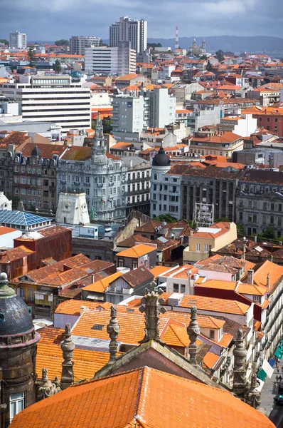 Porto şehrinin güzel manzarası, Portekiz — Stok fotoğraf