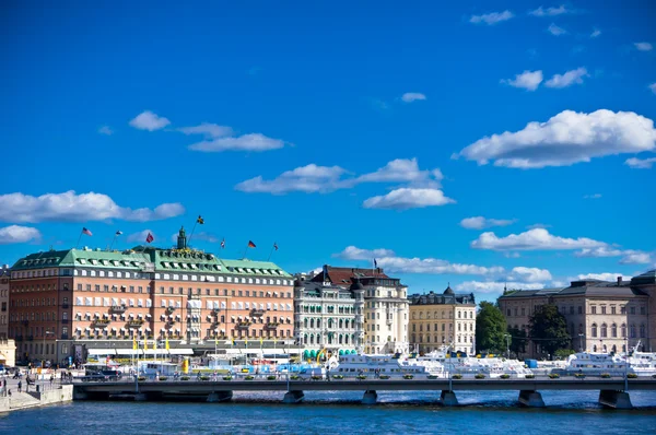 Blick auf Stockholms Innenstadt — Stockfoto