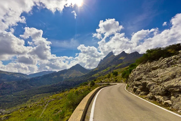 Sa Calobra güzel manzarasına Mallorca Adası, İspanya — Stok fotoğraf