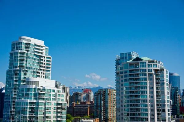 Hermosa vista de Vancouver, Columbia Británica, Canadá — Foto de Stock