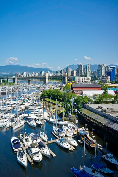 Krásný výhled na vancouver, Britská Kolumbie, Kanada — Stock fotografie