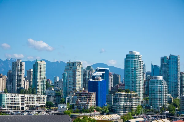 温哥华，不列颠哥伦比亚省，加拿大的美丽的景色 — 图库照片