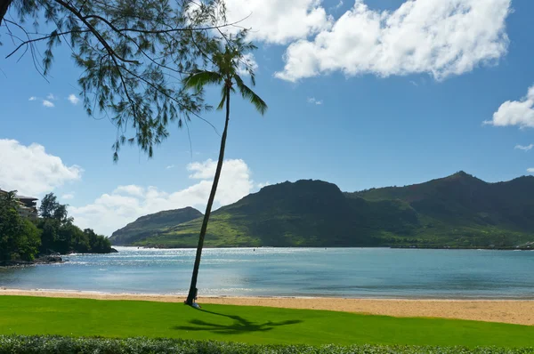 Piękny widok na Nawiliwili, wyspie Kauai, Hawaje, Usa — Zdjęcie stockowe