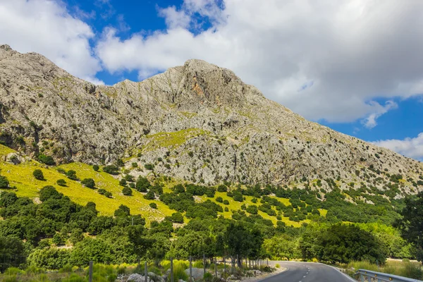 Vacker utsikt över Sierra de Tramuntana, Mallorca, Spanien — Stockfoto