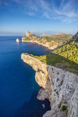 Güzel manzarasına Cap de Formentor, Mallorca, İspanya