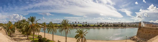 Mooie uitzicht op Mallorca stad, Balearen, Spanje — Stockfoto