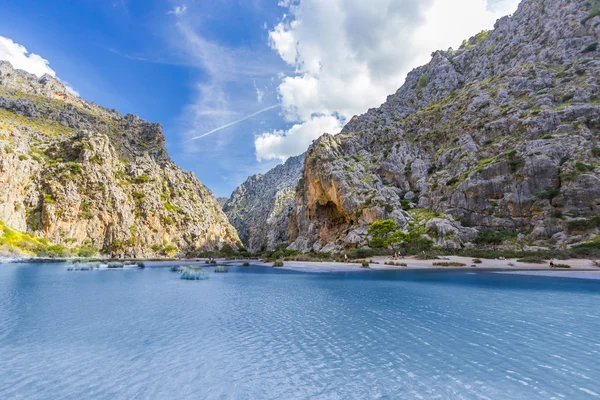 Belle vue sur Sa Calobra sur l'île de Majorque, Espagne — Photo