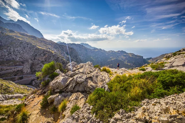 Beautiful view of Sa Calobra on Mallorca Island, Spain — Stock Photo, Image