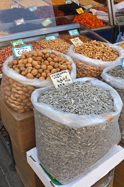 Frutos secos y semillas — Foto de Stock