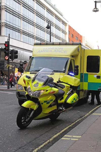 Ambulance NHS London — Stock Photo, Image