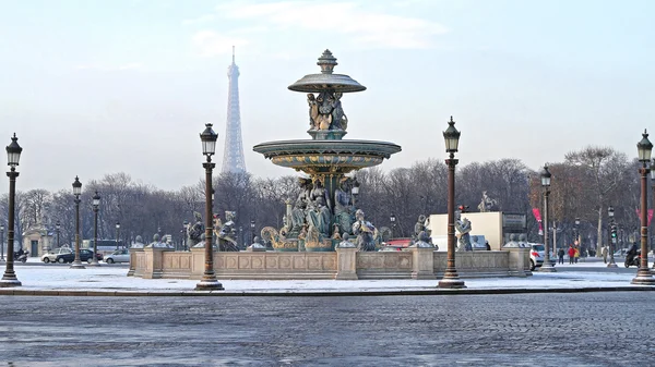 Náměstí Place de la concorde — Stock fotografie