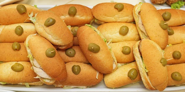 Sandwichs aux olives — Photo