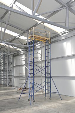 Mobil iskele kule platformu