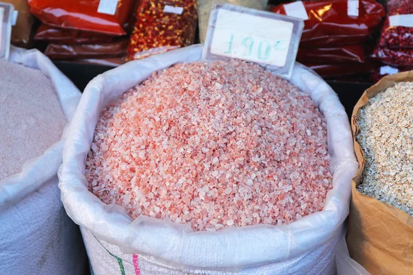 Himalájai rózsaszín só — Stock Fotó