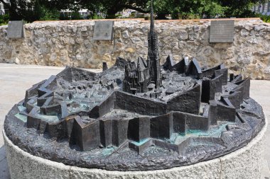 St. Stephen Katedrali'nin modeli