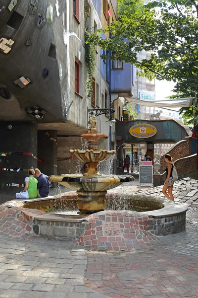 Fontaine Hundertwasser Vienne — Photo